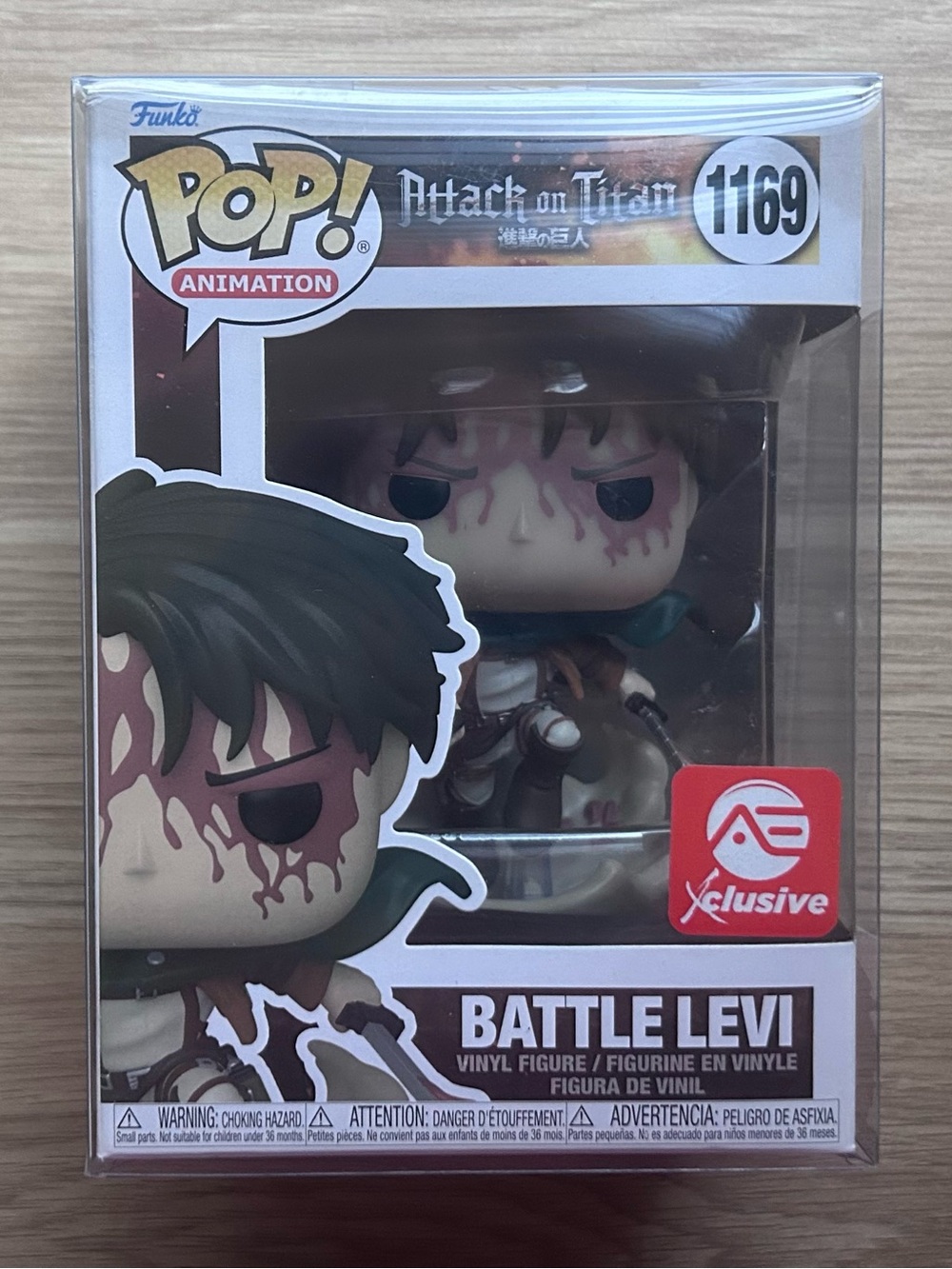 Funko Pop! Battle Levi Attack on Titan #1169
